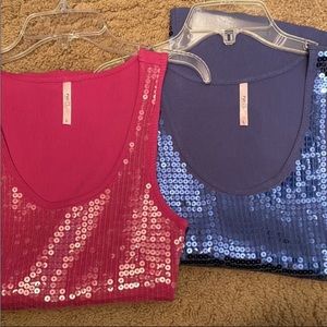 Rue 21 - 2 for the price of 1 sequin tops